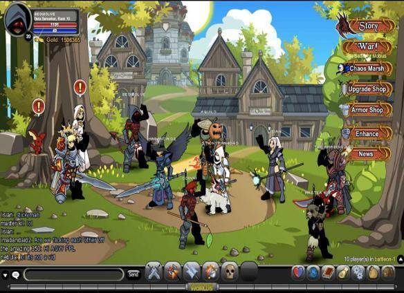 Adventure Quest Worlds gratis mmorpg